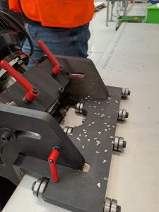 Фаскосниматель ABM-50 DD Vario с высокой прочностью и автоматической подачей. Отличные результаты, минимум усилий.